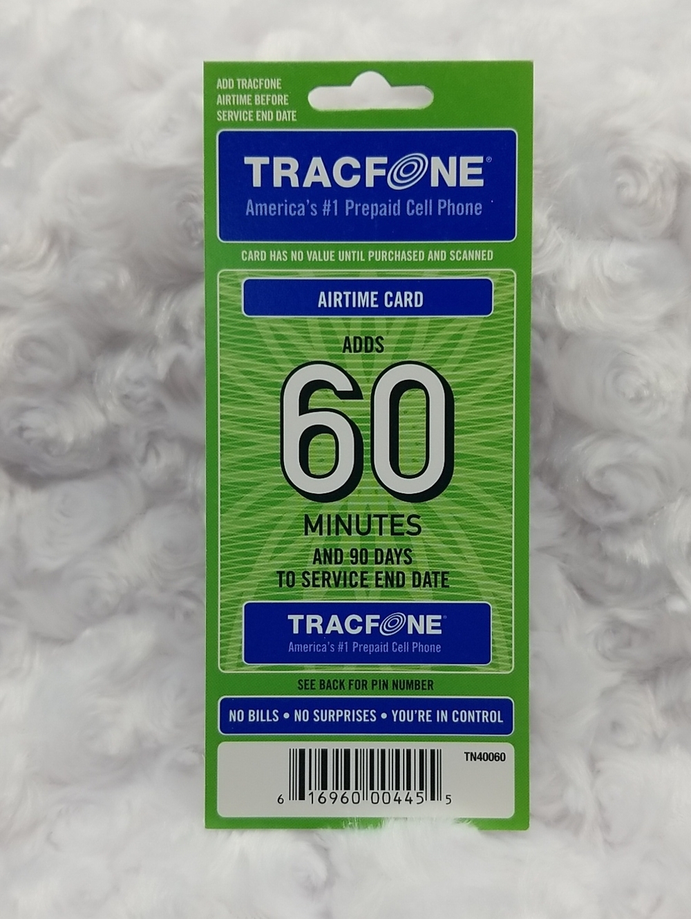 5 Brand New Tracfone 60 Minutes Prepaid Airtime Cards - Picture 8 of 12